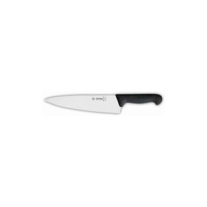 Kitchen Knife, Wide Blade (23 cm - 9") Black Handle Giesser 8455 23